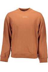 Džemperis vīriešiem Calvin Klein, brūns cena un informācija | Vīriešu jakas | 220.lv