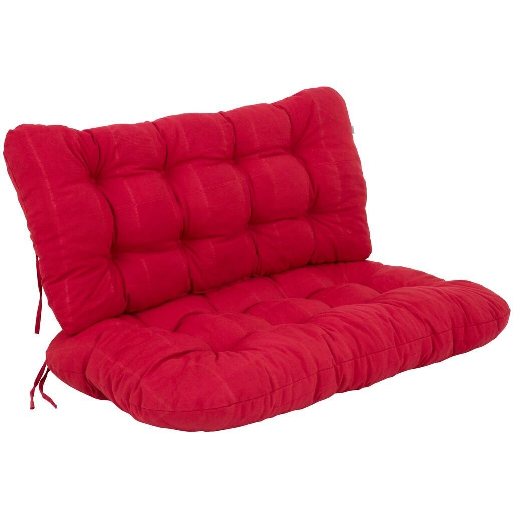 2-u spilvenu komplekts Patio Marocco, 95 cm, sarkans cena un informācija | Krēslu paliktņi | 220.lv