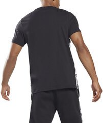 Футболки Reebok Ri Tape Tee Black HB5975 HB5975/2XL цена и информация | Мужские футболки | 220.lv