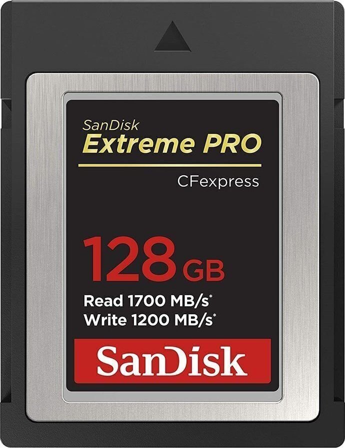 SanDisk karte, 128 GB cena un informācija | Atmiņas kartes fotokamerām | 220.lv