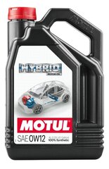 Масло моторное Motul Hybrid 0W12, 107152, 4 л цена и информация | Моторное масло | 220.lv