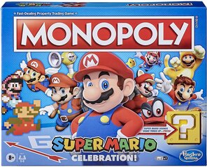 Galda spēle Monopoly Super Mario Celebration! cena un informācija | Galda spēles | 220.lv