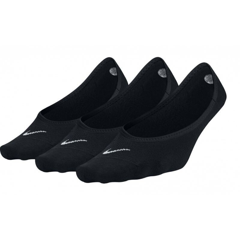 Sieviešu zeķes Nike Lightweight No-Show 3pack SX4863-010, melnas, 3 pāri цена и информация | Sieviešu zeķes | 220.lv