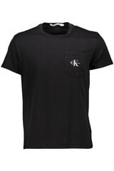 Krekls vīriešiem Calvin Klein, melns cena un informācija | Vīriešu T-krekli | 220.lv