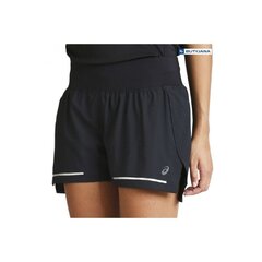 Šorti sievietēm Asics Lite Show 3.5 In Short W 154532 001, melni цена и информация | Женские шорты | 220.lv