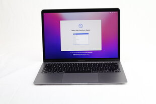 MacBook Air 2020 Retina 13" - M1 / 8GB / 256GB SSD / SWE / Space Gray (lietots, stāvoklis A) цена и информация | Ноутбуки | 220.lv