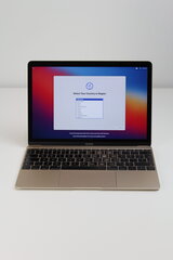 MacBook 2015 Retina 12" - Core M 1.1GHz / 8GB / 256GB SSD / INT / Gold (lietots, stāvoklis C) cena un informācija | Portatīvie datori | 220.lv