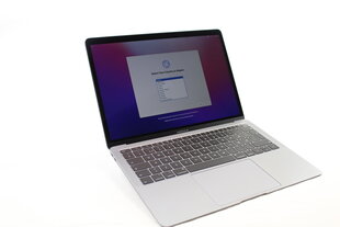 MacBook Air 2018 Retina 13" - Core i5 1.6GHz / 8GB / 128GB SSD / SWE / Space Gray (lietots, stāvoklis A) cena un informācija | Portatīvie datori | 220.lv