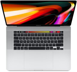 MacBook Pro 2019 Retina 16" 4xUSB-C - Core i9 2.3GHz / 16GB / 1TB SSD / RUS / Silver (lietots, stāvoklis A) cena un informācija | Portatīvie datori | 220.lv