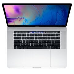 MacBook Pro 2018 Retina 15" 4xUSB-C - Core i7 2.2GHz / 16GB / 256GB SSD / SWE / серебристый (подержанный, состояние A) цена и информация | Ноутбуки | 220.lv
