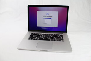 MacBook Pro 2015 Retina 15" - Core i7 2.2GHz / 16GB / 256GB SSD / INT / Silver (lietots, stāvoklis A) cena un informācija | Portatīvie datori | 220.lv