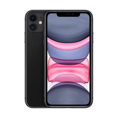 iPhone 11, 64GB, чёрный (подержанный, состояние C) цена и информация | Мобильные телефоны | 220.lv