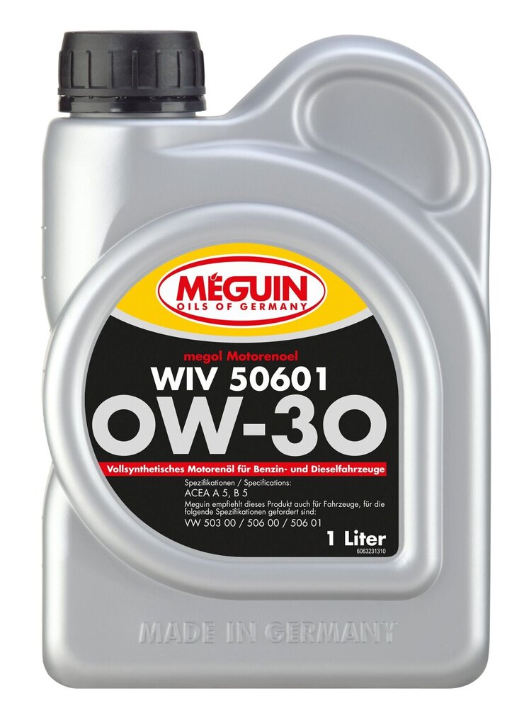 Motoreļļa, 0W-30 Meguin WIV, 1L цена и информация | Motoreļļas | 220.lv