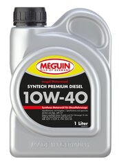 Motoreļļa, MEGUIN Syntech Premium Diesel 10W-40, 1L цена и информация | Моторное масло | 220.lv