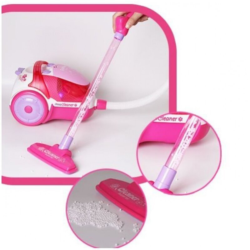 Interaktīvs bērnu putekļu sūcējs Woopie, rozā cena un informācija | Rotaļlietas meitenēm | 220.lv