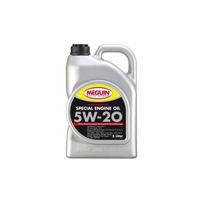 Motoreļļa, 5W-20 Meguin Special Engine oil, 5L cena un informācija | Motoreļļas | 220.lv