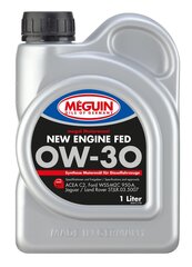 Motoreļļa, Meguin NEW ENGINE FED SAE 0W-30, 1L цена и информация | Моторное масло | 220.lv