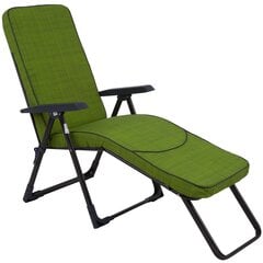 Zvilnis Patio Modena H024-12PB, zaļš cena un informācija | Sauļošanās krēsli | 220.lv