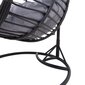 Piekarināms divvietīgs krēsls Patio Nathan, pelēks cena un informācija | Dārza krēsli | 220.lv
