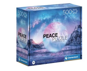 Puzle Clementoni Peace, 500 d. cena un informācija | Puzles, 3D puzles | 220.lv