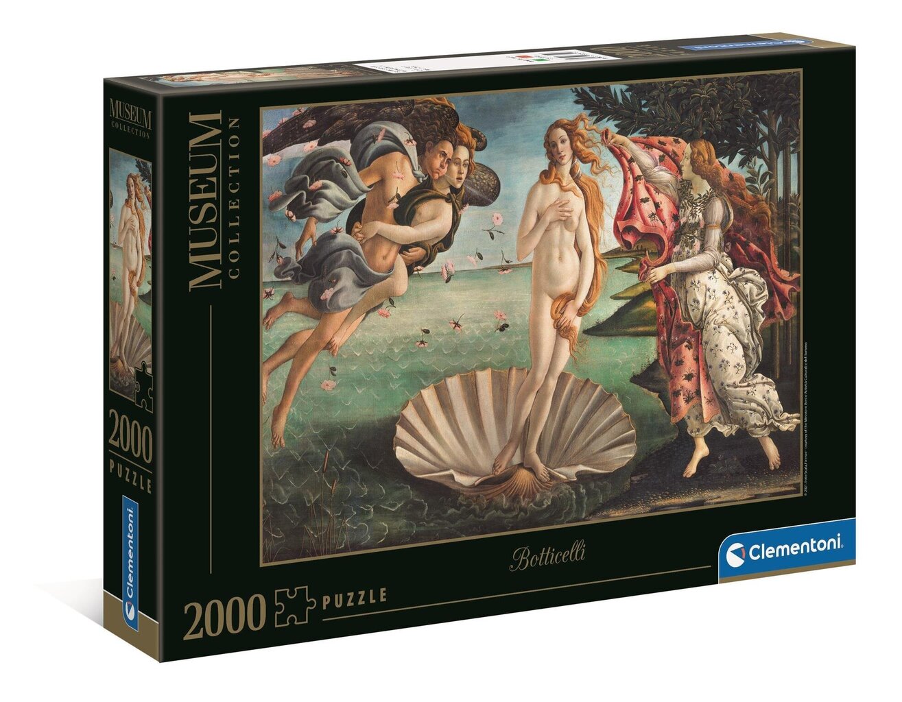 Puzle Clementoni The Birth Of Venus, 2000 d. cena un informācija | Puzles, 3D puzles | 220.lv