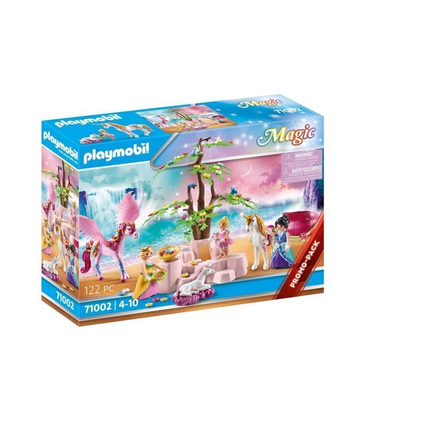 71002 PLAYMOBIL, Vienradža ratiņi ar Pegasu цена и информация | Konstruktori | 220.lv