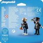 70822 PLAYMOBIL, DuoPack Policists un ielas mākslinieks cena un informācija | Konstruktori | 220.lv