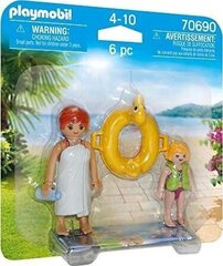 70690 Playmobil Playmobil Duo Pack Aqua Park Bathers цена и информация | Конструкторы | 220.lv