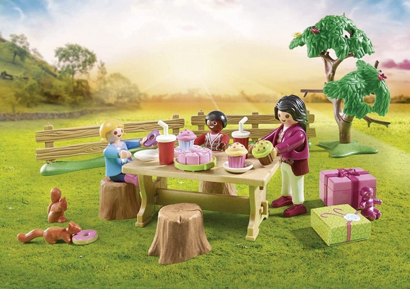 70997 PLAYMOBIL® Country, Bērnu dzimšanas dienas ballīte poniju fermā cena un informācija | Konstruktori | 220.lv