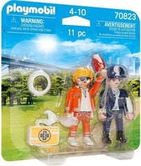 PLAYMOBIL, DuoPack доктор и полицейский цена и информация | Kонструкторы | 220.lv