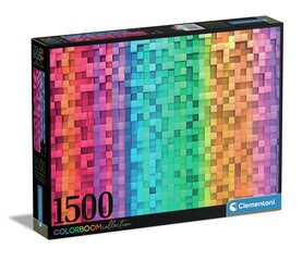 Пазл Clementoni Color Boom Pixels, 1500 д. цена и информация | Пазлы | 220.lv