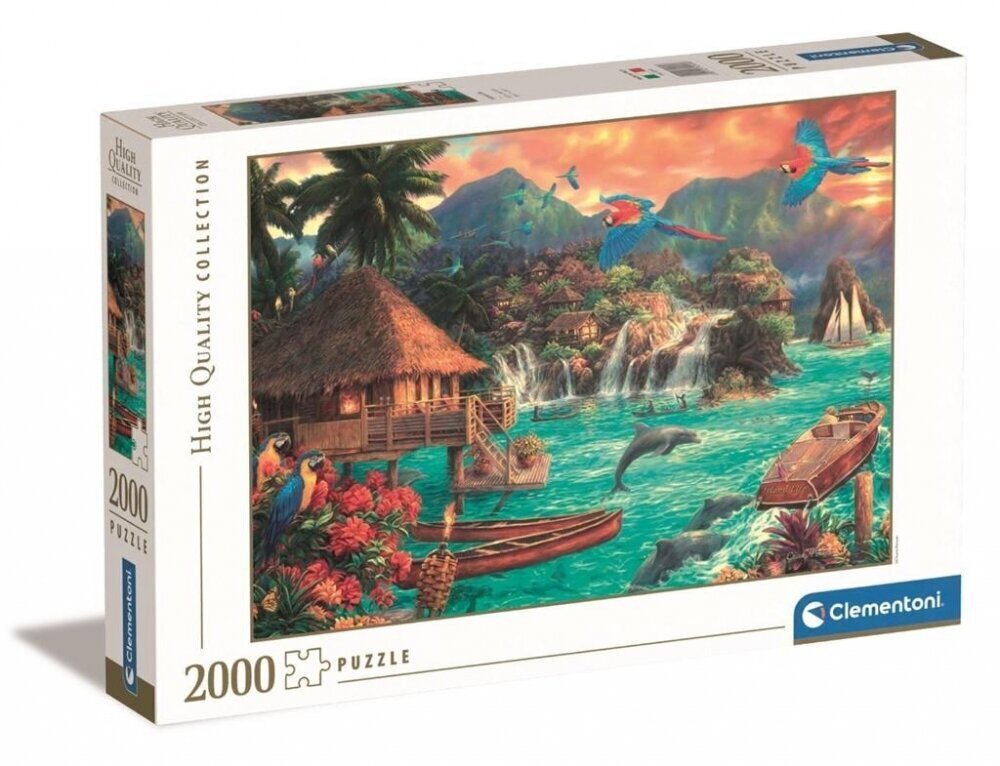 Puzle Clementoni Island Life, 2000 d. cena un informācija | Puzles, 3D puzles | 220.lv