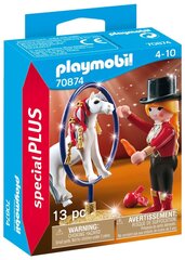 70874 PLAYMOBIL, Zirgu treneris cena un informācija | Konstruktori | 220.lv