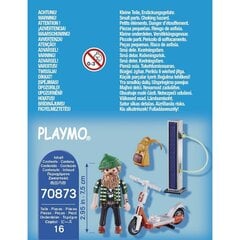 70873 PLAYMOBIL, Мужчина с электронным самокатом цена и информация | Конструкторы и кубики | 220.lv