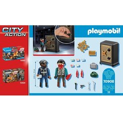 70908 PLAYMOBIL® City Action, Ограбление банка - Начальный пакет цена и информация | Конструкторы и кубики | 220.lv