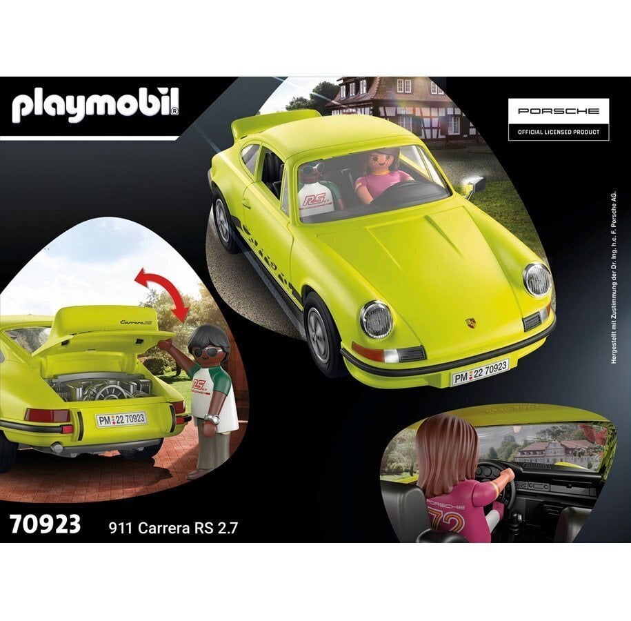 70923 PLAYMOBIL® Автомобиль Porsche 911 Carrera RS 2.7 цена | 220.lv