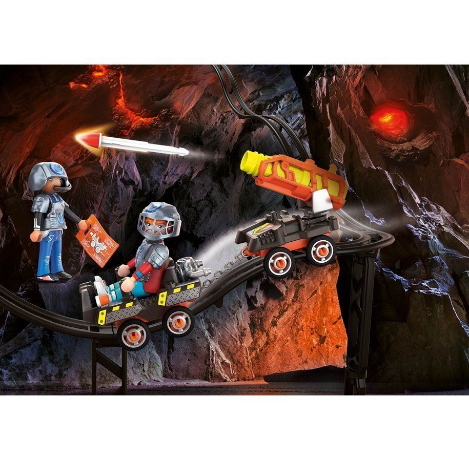 70929 PLAYMOBIL® Dino Rise, Mīnu raķete cena un informācija | Konstruktori | 220.lv