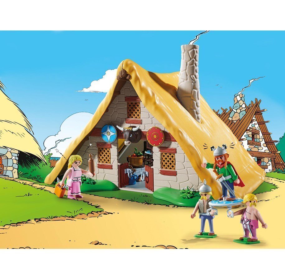 70932 PLAYMOBIL, Asterix : Hut of Vitalstatistix цена и информация | Konstruktori | 220.lv