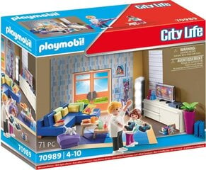 70989 PLAYMOBIL® City Life, комната для семейного отдыха цена и информация | Конструкторы и кубики | 220.lv