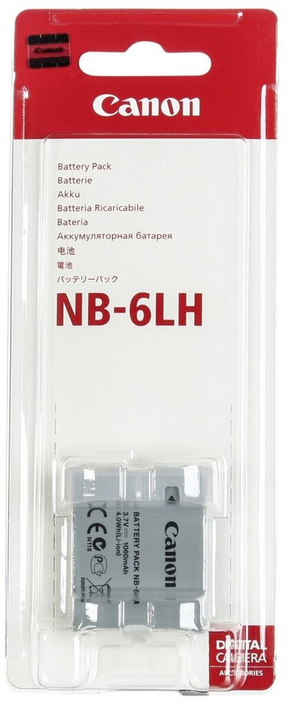 Canon NB-6LH cena un informācija | Akumulatori fotokamerām | 220.lv