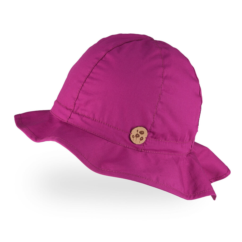 Viengabala cepure-panama meitenēm TuTu, bordo cena un informācija | Cepures, cimdi, šalles meitenēm | 220.lv