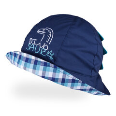 Viengabala cepure-panama zēniem TuTu, zila цена и информация | Шапки, перчатки, шарфы для мальчиков | 220.lv