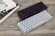 Tastatūra Motospeed CK62 balta bezvadu 60% ar RGB fona apgaismojumu cena un informācija | Klaviatūras | 220.lv