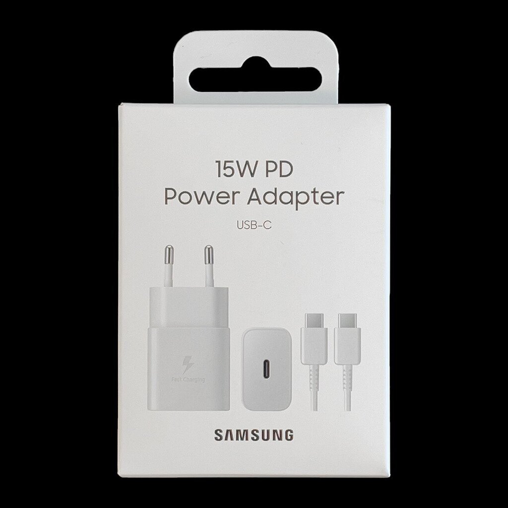 Samsung 15 W strāvas adapteris balts EP-T1510XWEGEU цена и информация | Lādētāji un adapteri | 220.lv
