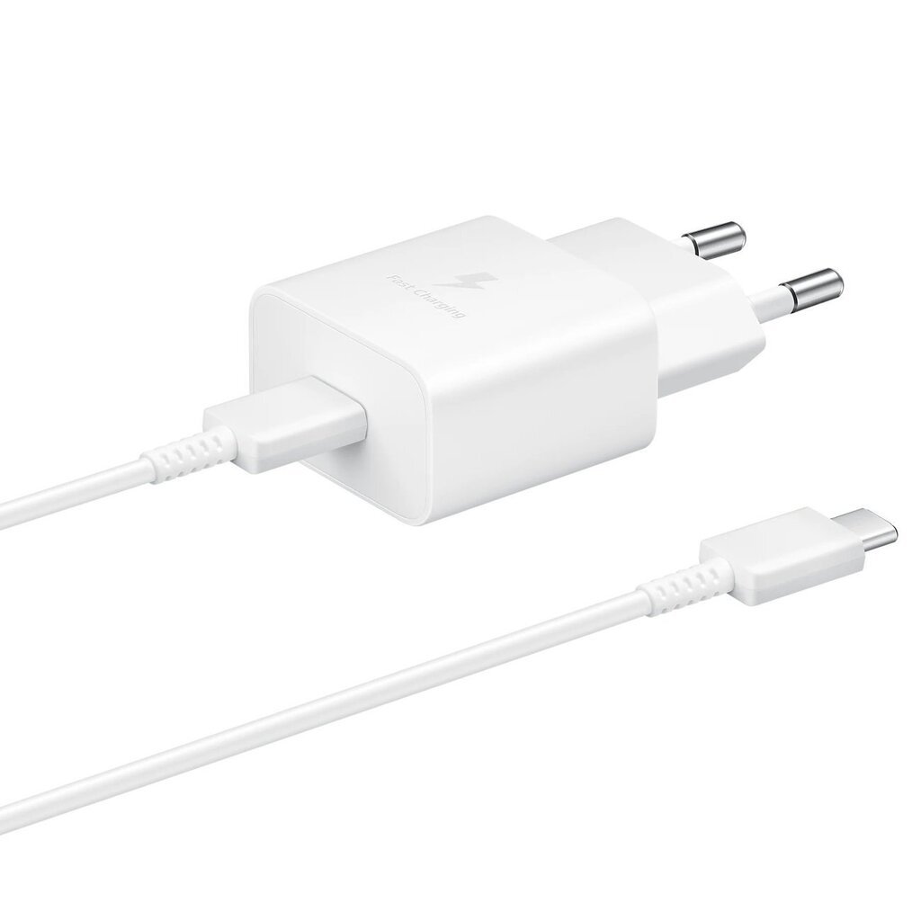 Samsung 15 W strāvas adapteris balts EP-T1510XWEGEU цена и информация | Lādētāji un adapteri | 220.lv