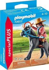 70602 Playmobil, Kovboja figūriņa uz zirga cena un informācija | Konstruktori | 220.lv
