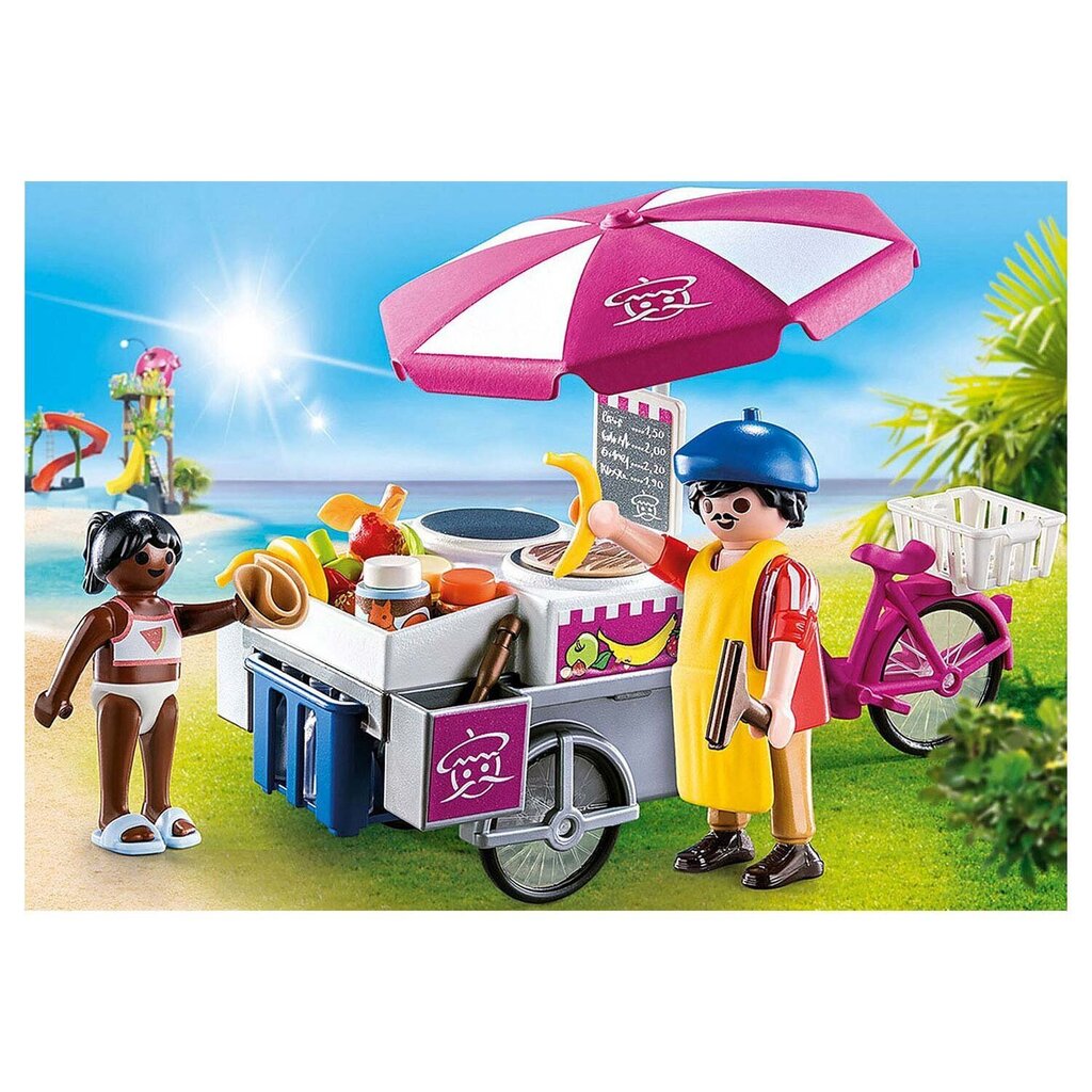 70614 PLAYMOBIL® Family Fun, Pankūku darītāva uz riteņiem цена и информация | Konstruktori | 220.lv