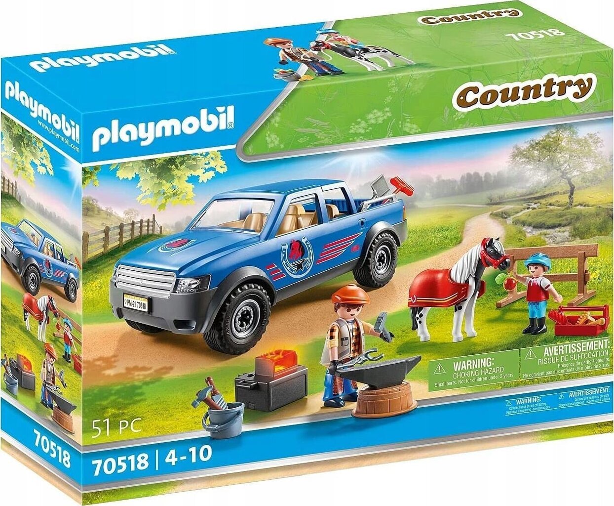 70518 Playmobil, mobilā smēde цена и информация | Konstruktori | 220.lv