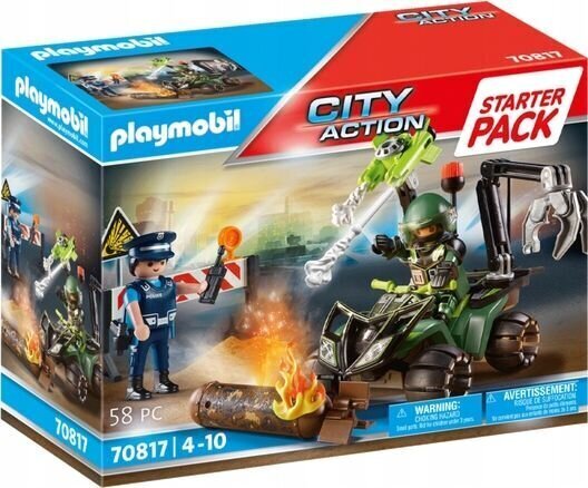 70817 PLAYMOBIL® City Life, Policista dzīve cena un informācija | Konstruktori | 220.lv