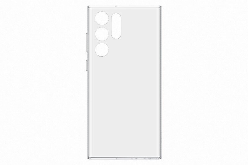 QS908CTE Clear Cover for Samsung Galaxy S22 Ultra Transparent цена и информация | Telefonu vāciņi, maciņi | 220.lv